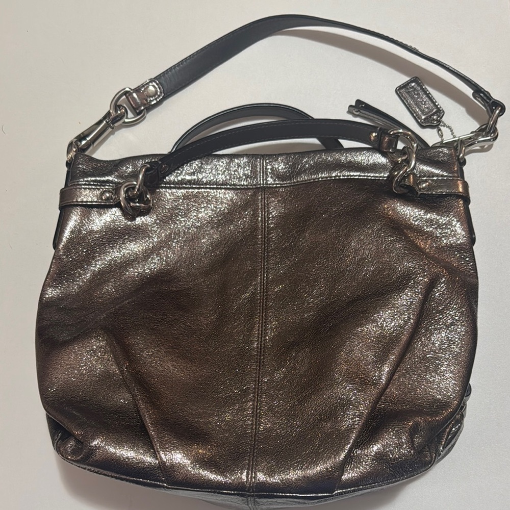 Coach Metallic handbag